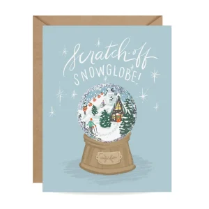 Carte à gratter Snow Globe - Inklings