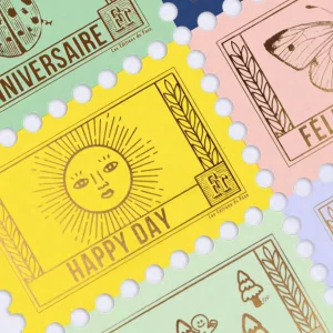 Mini carte de vœux - Éditions du Paon