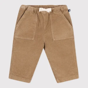 Petit Bateau Pantalon en velours - Beige