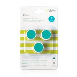 Bblüv Trimö disques de lime à ongles pour tondeuse électrique à ongles (3 pcs) - 3 à 6 mois