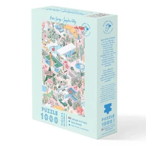 Puzzle Palm Springs par Jacqueline Colley - 1000 pièces -  La Petite epicerie
