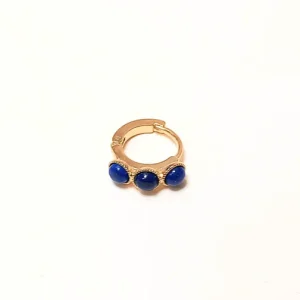 Boucle d'oreille - Lia - Lapis Lazuli -  Fabien Ajzenberg