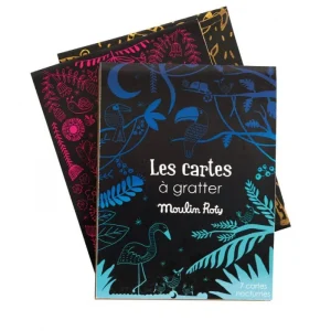 Set de cartes à gratter - Les petites merveilles - Moulin Roty - Dès 3 ans