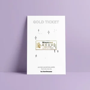 Pin’s Ticket de métro - Paris - Édition limitée – Les Imprimeuses