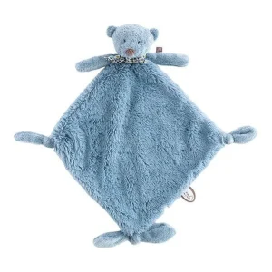 Dimpel Noann Doudou liberty 35 cm - Bleu | Douce Couverture Dimpel