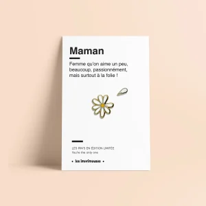 Pin's - Marguerite - Maman - Spécial Fête des mères