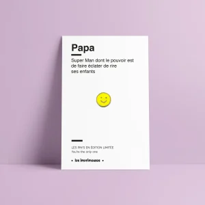 Pin’s Smiley - Spécial Fête des Pères