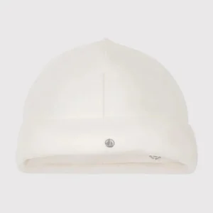 Petit Bateau Bonnet de naissance en bouclé velours