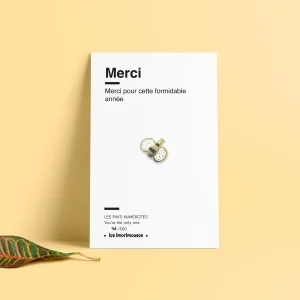 Pin's - Abeille - Merci - Spécial fin d'année scolaire