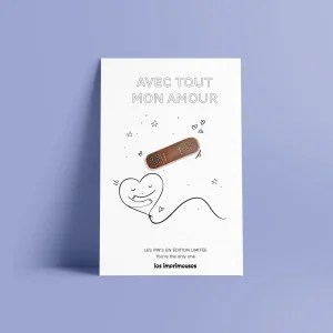 Pin's - Pansement - Avec tout mon amour