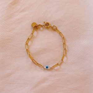 Bracelet oeil bleu nazar - Argument Bijoux