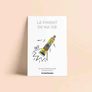 Pin’s Harissa –  Le Piment de ma vie – Édition limitée – Les Imprimeuses -