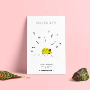Pin's - Hérisson - Big Party
