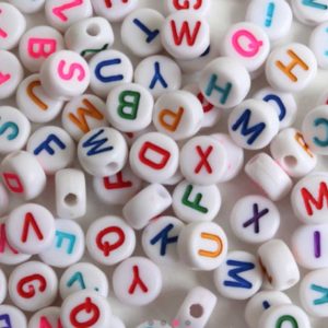 Mix de perles lettres - La Petite Epicerie