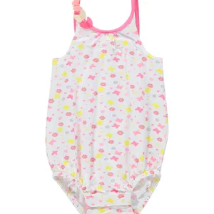 Barboteuse SM Blanc et rose