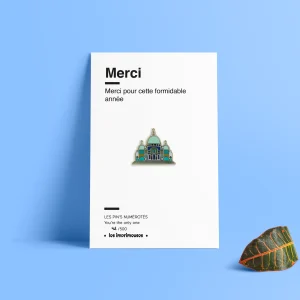 Pin's Merci - Sacré Cœur- Spécial fin d'année scolaire